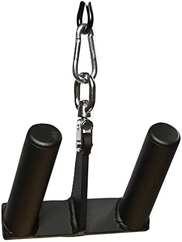 HOG LEGS Multi-Row 'Fat Grip' Seated Row Handle for Low Pulley Cable Row Pullup Handles Pull Up Grips T Bar Row Handle Landmine Row attachment Extreme!