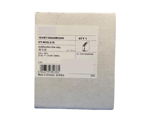 Relais temporisé 1SVR730020R0200 CT-MVS.21S réguler démarrage moteur