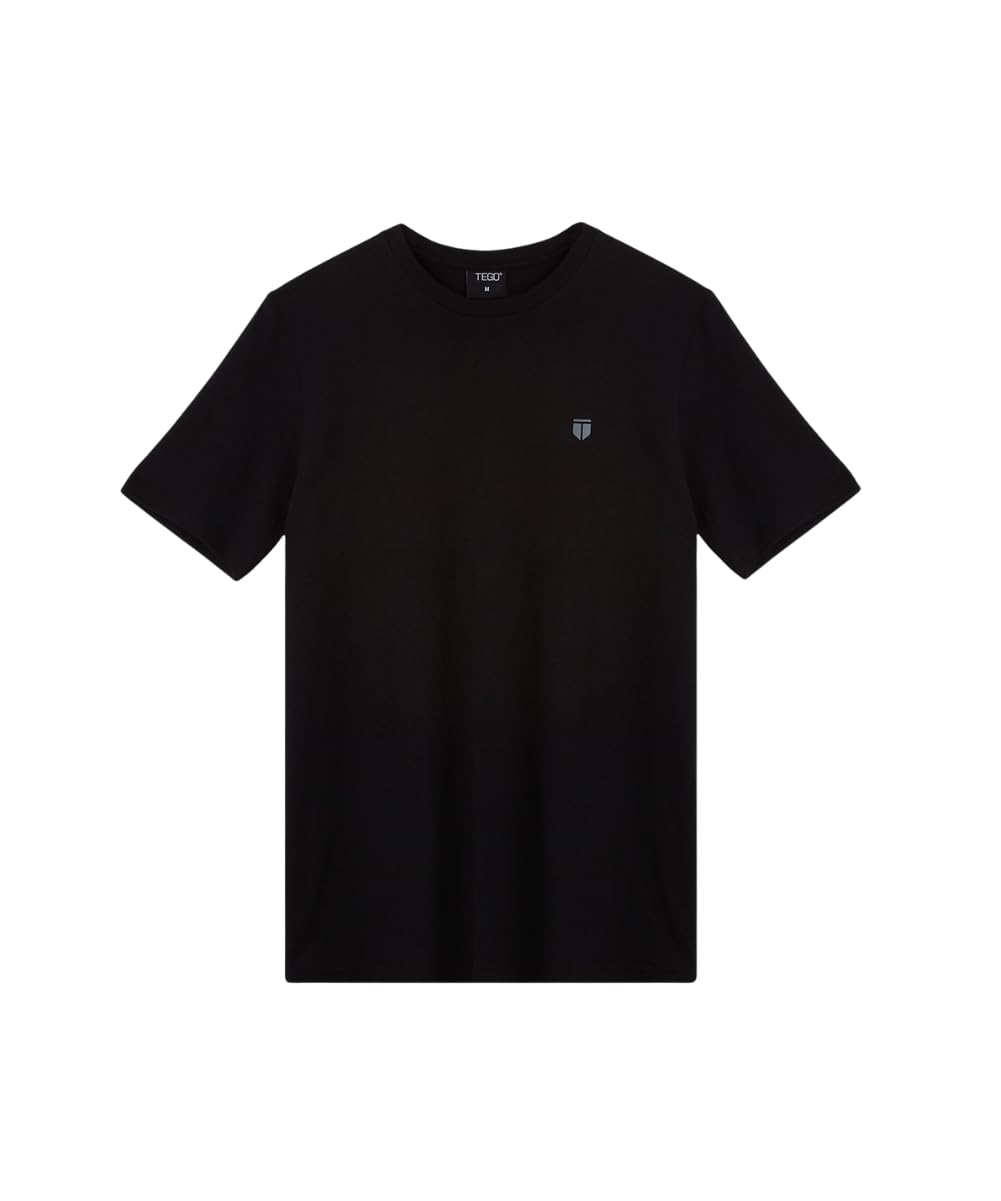 Field T-Shirt | 100% Cotton Men’s Everyday Tee | Soft & Breathable | Clean Versatile Fit | Training, Travel & Casual Wear | Minimal Everyday Performance-image-45