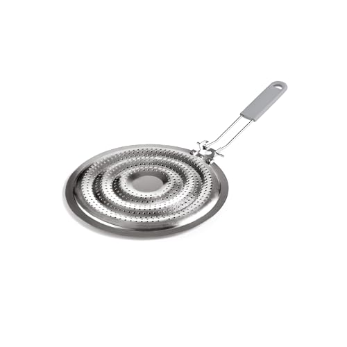 IBILI - Diffuseur pour gaz, Acier étamé, Conception adaptée pour les cuisinières au gaz