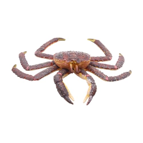 Imagen de YARNOW Forma De Cangrejo Juguete De Plástico para Decoración De Animales Marinos Simulados para Colección De De Animales Robusto y Realista