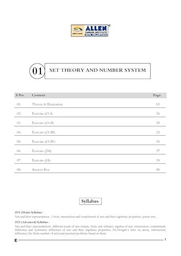 Image of ALLEN 11th JEE MAIN+ADVANCED Study Material Package (Set of 18 Modules Combo ) in English | Nurture
