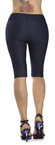 Image of Prolific Health Women's Jean Look Jeggings Tights Slimming Many Colors Spandex Leggings Pants Capri S-XXXL