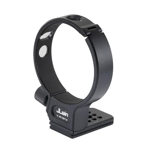 FocusFoto Anillo de Montura para Trípode Metal 85mm para Lente Viltrox AF 135mm F1.8 LAB FE/Z-Mount, Base Inferior con Tornillo 1/4" y 3/8" y Placa de Liberación Rápida Compatible con Trípode Acra-Swiss miniatura 2