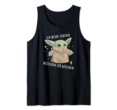 Camiseta de tirantes Grogu de Star Wars ideal para planes de verano