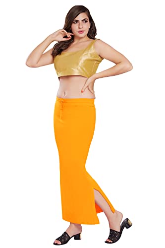 Image of RANI SAAHIBA Women's Stretchy Slim Fishcut Petticoat Cotton Shapewear