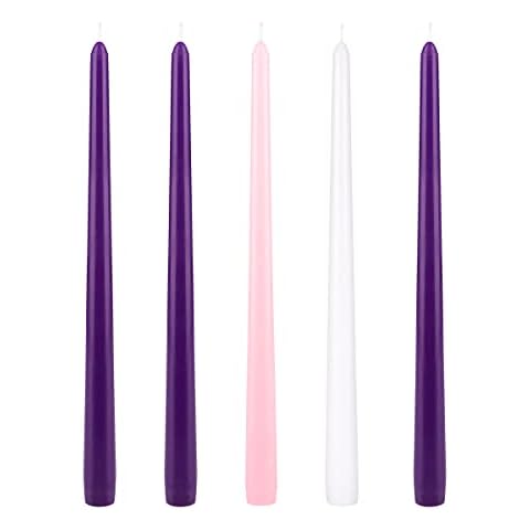 Mega Candles Advent Taper Set Cover