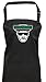 Grembiule da cucina, Breaking Bad Heisenberg White molti colori, Misto cotone, Black, 72 x 86 cm