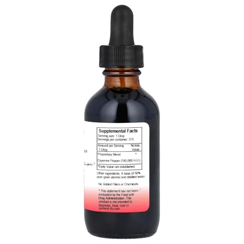 Christopher's Original Formulas Hot Cayenne Extract, 1 fl oz - Natural Herbal Supplement - Thumbnail 2