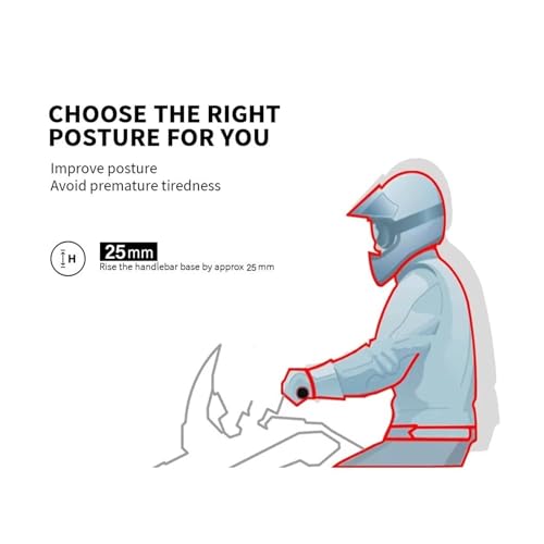 Rehausseur de guidon à fixation par collier pour Ducati Multistrada V4 - 6