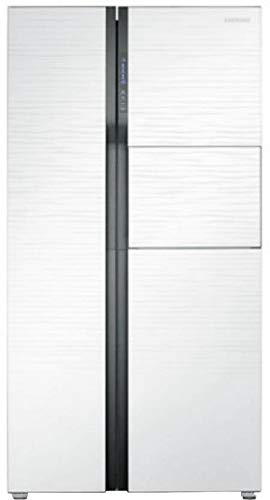 Image of Samsung 604 L Inverter Frost-Free Side-by-Side Refrigerator (RS55K52A01J /TL, Shiny River Pattern)