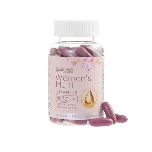 Built By Nature BBNWOMENSMULTIVITAMINS Vitamins For Women – Women'S Complete Daily Multivitamin Supplement With A, B, C, D, E, Iron, Calcium, Magnesium And Multi Minerals – Wellness & Immune Health Support cover