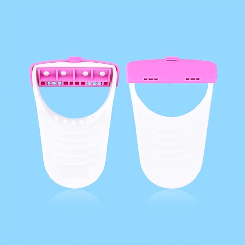Image of Women's Disposable Razors (Pack of 12) | Single-Use Shaving Razor with Stainless Steel Blades for Legs, Arms & Underarms | Pink & White | Safe & Smooth Shave