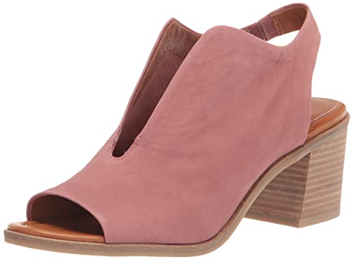 Lucky Brand Women's Rhazy Backstrap High Heel Sandal Heeled, Antler, 9 #TOP21