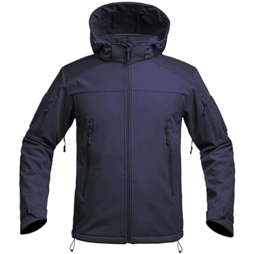 Veste V2 Softshell Fighter A10 Equipment bleu marine mixte pour les missions en extérieur