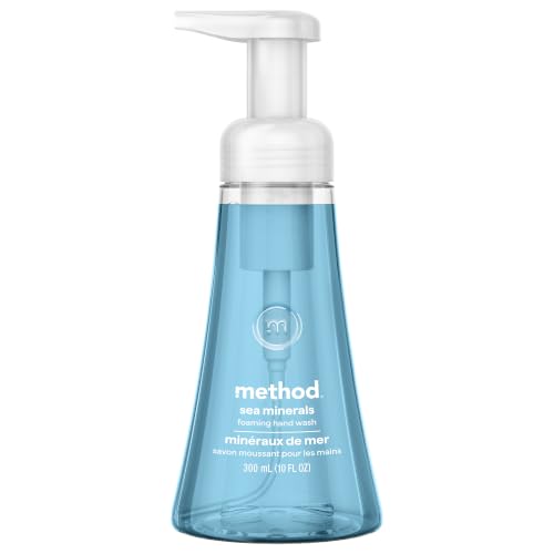 method Foaming Hand Wash Sea Minerals - Leaves Hands Feeling Soft & Clean for Bathroom & Kitchen Marine & Lemon Notes 10 fl oz