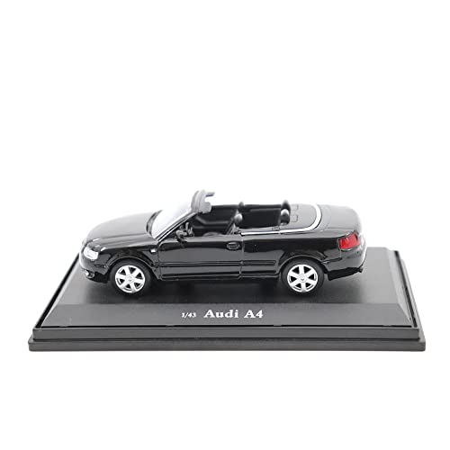 Motor city classics 1:43 Audi A4 Cabriolet Black - Optimum Diecast