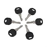 Schlüsselersatz 6er Set für EK333, 333, 110811, 1108U35, kompatibel mit für APC/für Hoffman