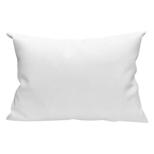 Soleil d'ocre Percale, Funda de Almohada de polialgodón, 50 x 75 cm, Blanco