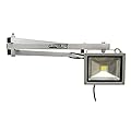 Extreme Max 5001.6065 Adjustable Aluminum Swing Arm LED Industrial Work Light for Warehouse Race Trailer Shop Garage Workbench