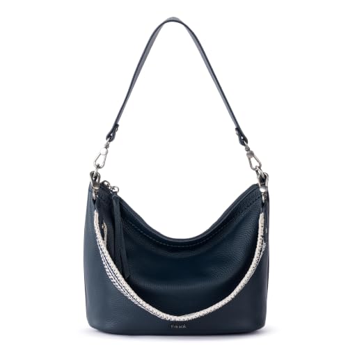 Image of The Sak Jasmine Small Hobo Bag - Leather Shoulder Purse with Zipper