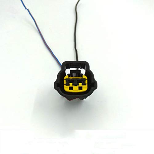 2Pin Car Speaker Harness Waterproof Connector Plug for Hyundai for Elantra Sonata 8 for KIA K1 K2 K3 K5 - (Color Name: with Wire)