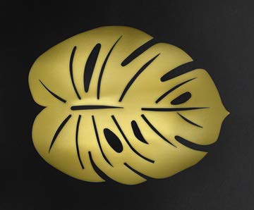 Banana Leaf Placemats | Palm Leaves Decor | Set Of 6 Vinyl Palm Leaf Placemats For Indoor And Outdoor Use | Easy To Clean #TOP3