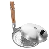 IMIKEYA Sartén Japonesa para Huevos y Arroz con Mango Vertical Ergonómico Antiadherente y Duradero para Tortillas Huevos Revueltos Fácil de Limpiar y Usar Cocina Diaria
