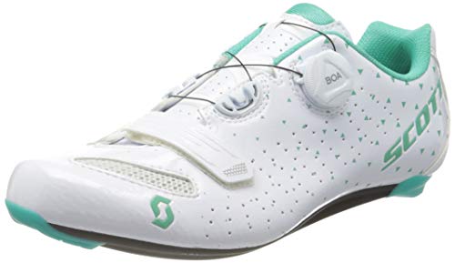 Scott Femme 251824 chaussures vélo de route, Gl Wh Tq Bl, 39 EU