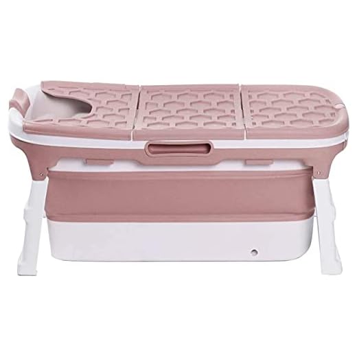 Bärbar fristående Badkar Paddling Pool Hushåll Fällbar Inomhus Badkar, Stort spa-badkar för vuxna och barn, med inomhus badkar, värmehållning Portabelt inomhus badkar Rosa och blått badkar Montering E