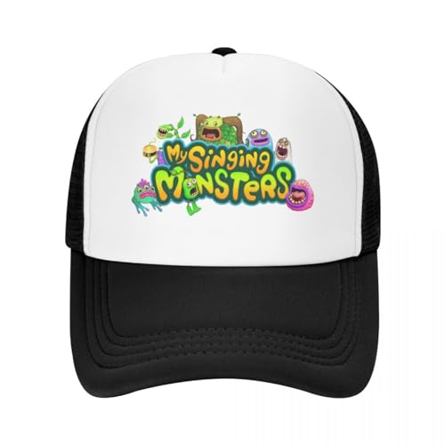Gorra de béisbol Personalizada My Singing Monsters Gorra de béisbol Protección Solar Hombres Mujer Ajustable Sombrero de Camionero Primavera Vacaciones