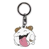 ABYstyle League of Legends Poro Metal Keychain Online Video Game Accessories Merch Gift