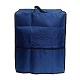 NiuLumea Batidora de polvo para máquina de granizado, 48 x 20 x 43 cm, negro, tela Oxford 600D, resistente al agua y al calor, uso doméstico y profesional