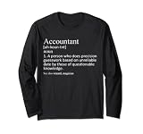 Buchhalter-Definition in Office Accounting Department Langarmshirt