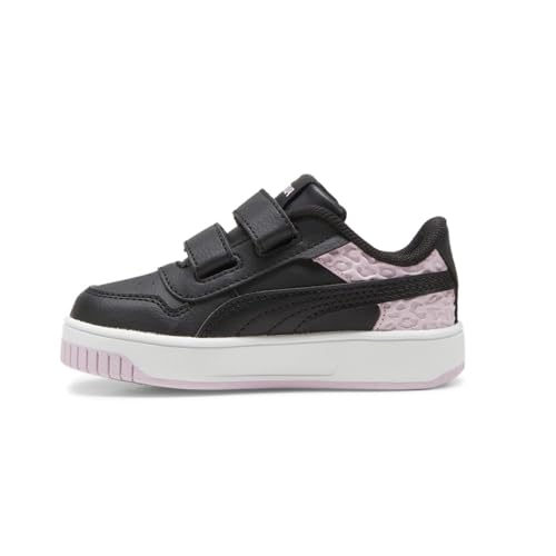 PUMA Toddler Girls Carina Street Wild Leopard Slip On Sneakers Shoes Casual - Black, Pink - Size 4 M3