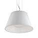 Eurofase 23067-042 Ribo 1-Light Small Pendant, Chrome, 39.5" x 8.5" x 31.5", White