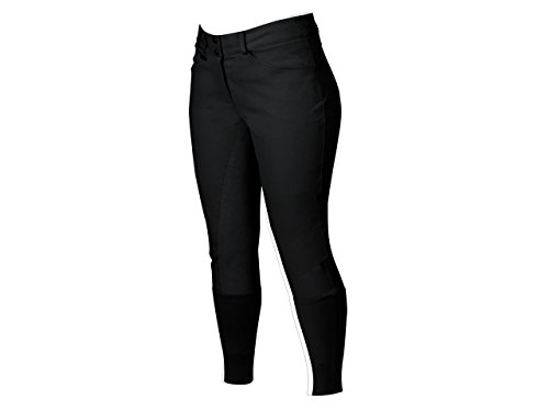 Dublin Active Shapely Full Seat Ladies Breeches Black 38
