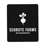 Mauspad Schrute Farms Beets Bed & Breakfast Mousepad Rutschfeste Tischunterlage Langlebiges Mausmatte Für Büro Reisen Tastatur 25X30CM