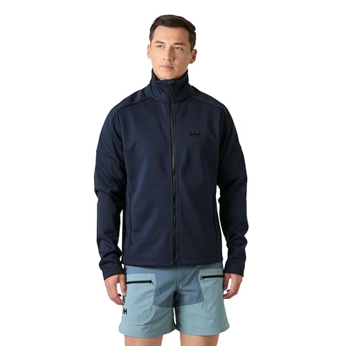 Forro polar azul marino Hp retiene el calor corporal en exteriores chaqueta L 2