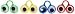 RI Novelty Oobi Eye Finger Puppets (Receive 12 Per Order)