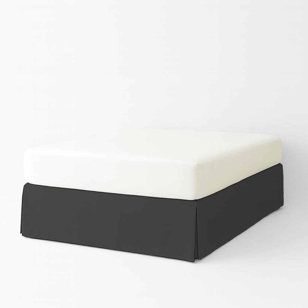 EasyCosy Bettvolant für Lattenrost aus Mikrofaser mit Haltebändern,waschbar | Schützt und verschönert Ihr Bett mit einem Bettvolant aus Mikrofaser und elastischen Haltebändern für sicheren Halt.