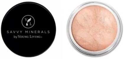 Savvy Minerals Natural Luster Blush, Vegan, I Do Believe You're Blushing, .06 Ounce