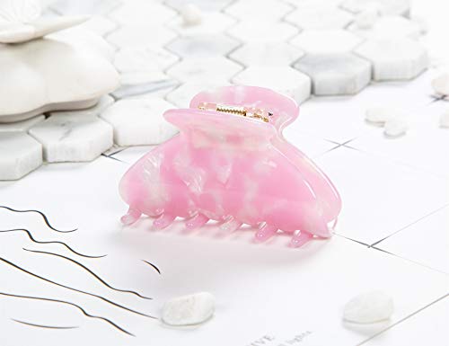 image for Prettyou Handmade Celluloid Acetate French Design Barrettes Tortoise S