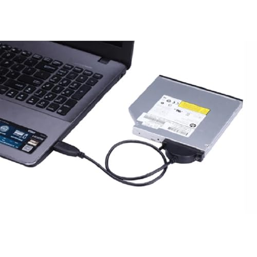 Cable convertidor USB 2.0 a Mini SATA 7+6 13Pin para disco duro miniatura 5
