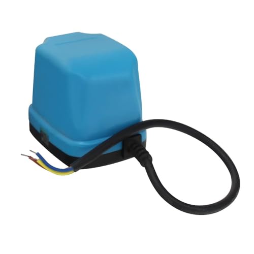 Electrovanne DC12V normalement fermée vanne à bille électrique 3 fils avec switch - 4