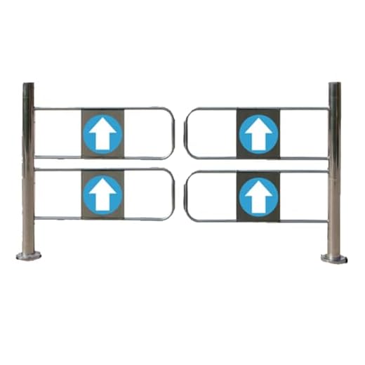 WJFTODAY Puerta batiente automática de Acero Inoxidable bidireccional para Acceso a tiendso a Tiendas. Puerta de Seguridad Manual con Cierre automático y solución confiable para entradas comerciales.