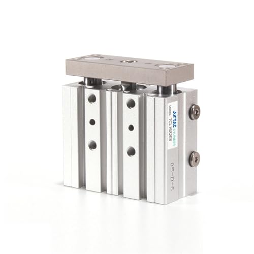 Cylindre à trois axes multi-alésage de 12 à 63mm avec course réglable pour automatisme - 3