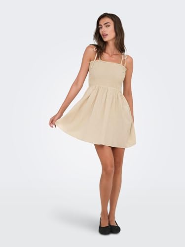 Robe courte smock à bretelles femme ONLY Onltizana robe été légère - 6