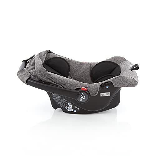 Travel System Minny Duo, Cosco, Cinza Mescla