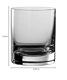 Stölzle Lausitz New York Bar szklanki do whisky, szklane, przezroczyste, 6 sztuk (1 opakowanie), 6 sztuk